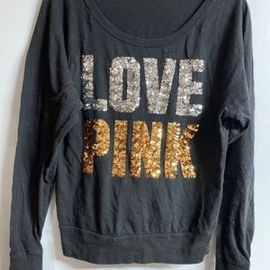 LOVE PINK Bling Long Sleeve